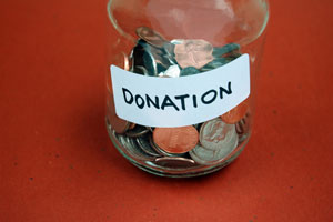 Research shows women give more charity than men.